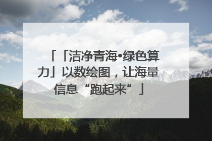 「洁净青海•绿色算力」以数绘图，让海量信息“跑起来”