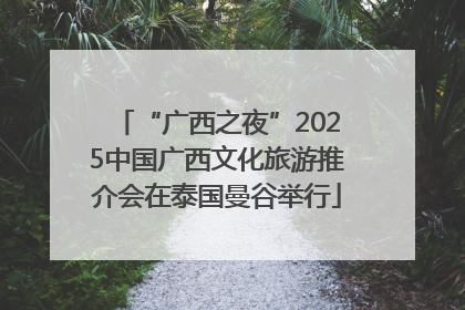 “广西之夜”2025中国广西文化旅游推介会在泰国曼谷举行