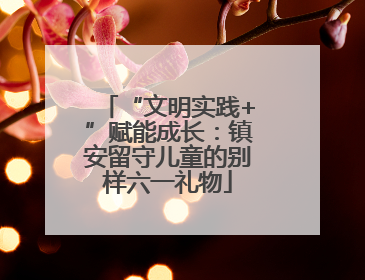 “文明实践+”赋能成长：镇安留守儿童的别样六一礼物