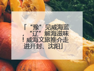 “豫”见威海蓝，“辽”解海滋味！威海文旅推介走进开封、沈阳