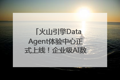 火山引擎Data Agent体验中心正式上线！企业级AI数据专家触手可及