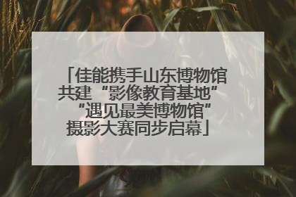 佳能携手山东博物馆共建“影像教育基地” “遇见最美博物馆”摄影大赛同步启幕