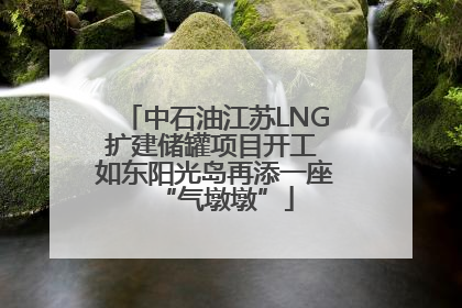 中石油江苏LNG扩建储罐项目开工 如东阳光岛再添一座“气墩墩”