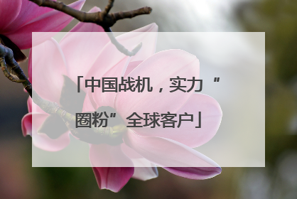 中国战机，实力“圈粉”全球客户