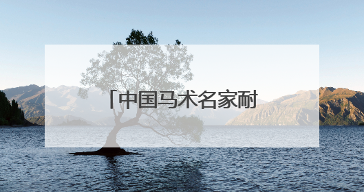 中国马术名家耐力邀请赛举行
