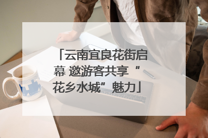 云南宜良花街启幕 邀游客共享“花乡水城”魅力
