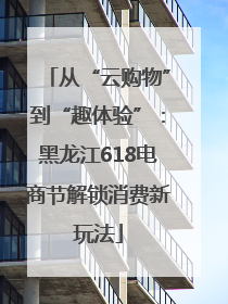 从“云购物”到“趣体验”：黑龙江618电商节解锁消费新玩法