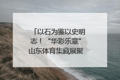 以石为鉴以史明志！“华彩乐章”山东体育集藏展聚焦“岱石丹心”