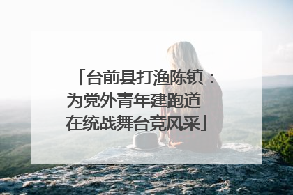 台前县打渔陈镇：为党外青年建跑道 在统战舞台竞风采