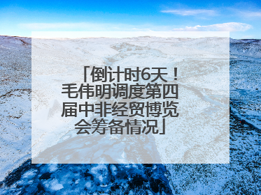 倒计时6天！毛伟明调度第四届中非经贸博览会筹备情况