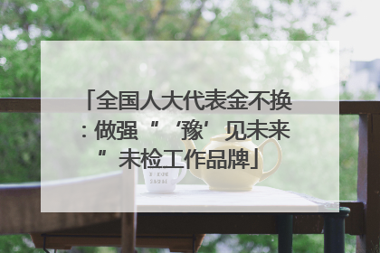全国人大代表金不换：做强“‘豫’见未来”未检工作品牌