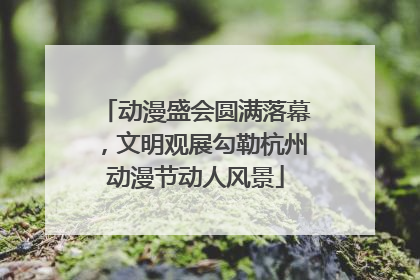 动漫盛会圆满落幕，文明观展勾勒杭州动漫节动人风景