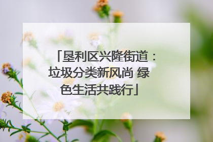 垦利区兴隆街道：垃圾分类新风尚 绿色生活共践行