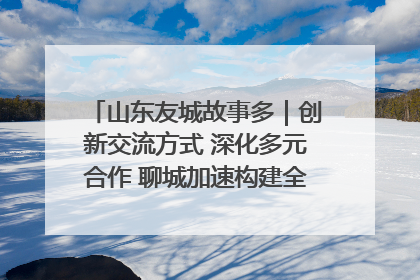 山东友城故事多｜创新交流方式 深化多元合作 聊城加速构建全球友城新格局
