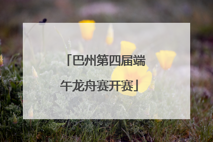 巴州第四届端午龙舟赛开赛