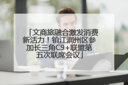 文商旅融合激发消费新活力！镇江润州区参加长三角C9+联盟第五次联席会议