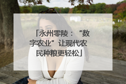 永州零陵：“数字农业”让现代农民种粮更轻松