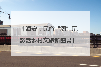 海安：民俗“潮”玩激活乡村文旅新图景