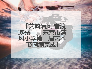 艺韵清风 音浪逐光——东营市清风小学第一届艺术节圆满完成