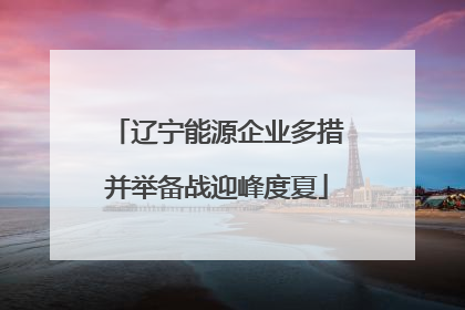 辽宁能源企业多措并举备战迎峰度夏