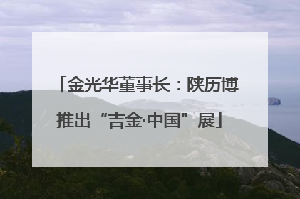 金光华董事长：陕历博推出“吉金·中国”展