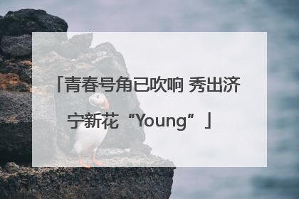 青春号角已吹响 秀出济宁新花“Young”
