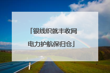 银线织就丰收网 电力护航保归仓