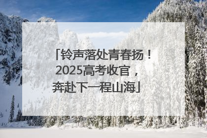 铃声落处青春扬！2025高考收官，奔赴下一程山海
