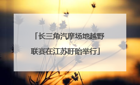 长三角汽摩场地越野联赛在江苏盱眙举行