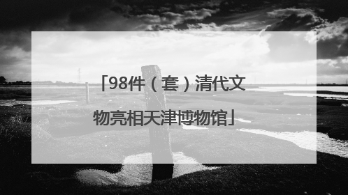 98件（套）清代文物亮相天津博物馆